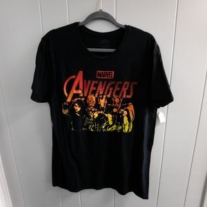 Marvel Avengers Short Sleeve Graphic Tee Large